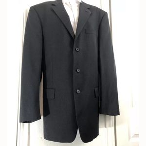 Mark & Shale 43L Gray 100% Wool Super 100’s Blazer